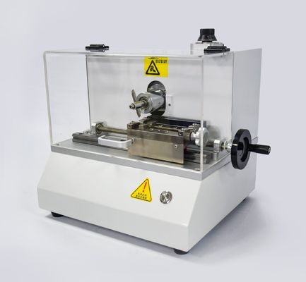 주문 엔지니어링 플라스틱 고무 테스트 장비 샘플 V 크노치 절단 기계 online manufacture