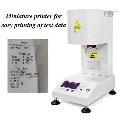 주문 고 정밀 Mfi 폴리머 물질 용 용액 흐름 지수 검사기 online manufacture