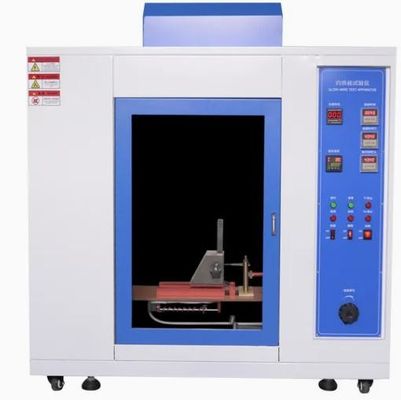 주문 키 스트로크 고무 테스트 챔버 빛 나고 와이어 연소 수직 염화성 검사기 online manufacture